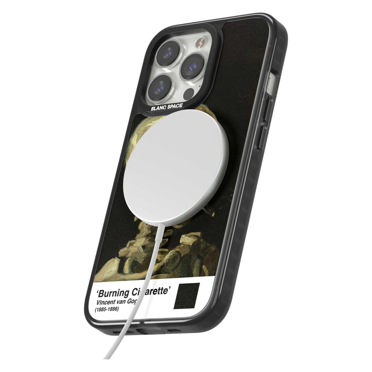 Skull Of A Skeleton With Burning Cigarette