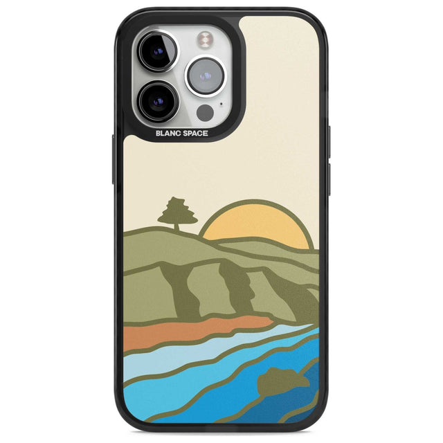 North Sunset Phone Case iPhone 15 Pro Max / Magsafe Black Impact Case,iPhone 15 Pro / Magsafe Black Impact Case,iPhone 14 Pro Max / Magsafe Black Impact Case,iPhone 14 Pro / Magsafe Black Impact Case,iPhone 13 Pro / Magsafe Black Impact Case Blanc Space