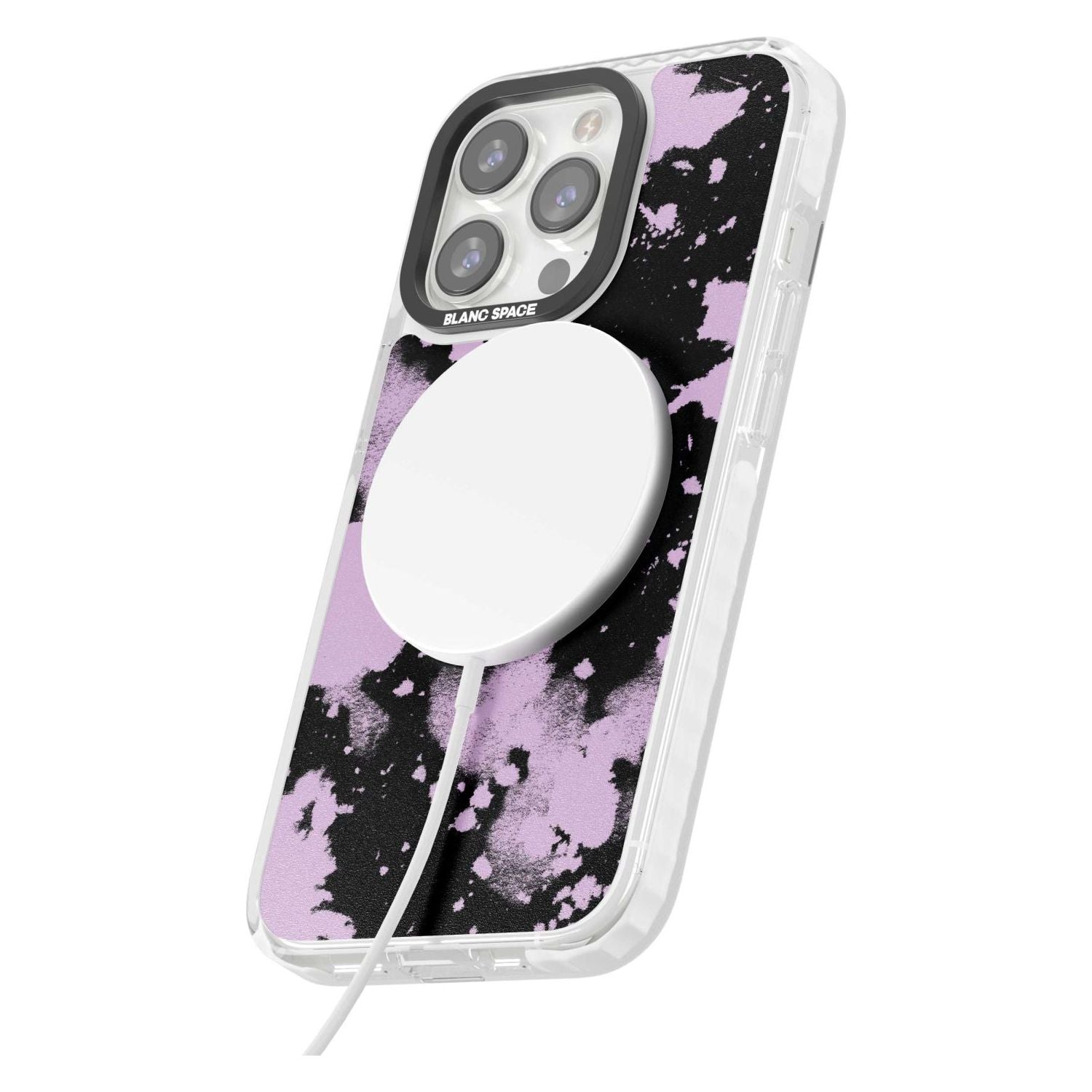 Pink & Black Acid Wash Tie Dye