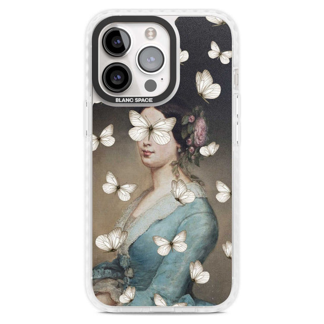 BUTTERFLY BEAUTY Phone Case iPhone 15 Pro Max / Magsafe Impact Case,iPhone 15 Pro / Magsafe Impact Case Blanc Space