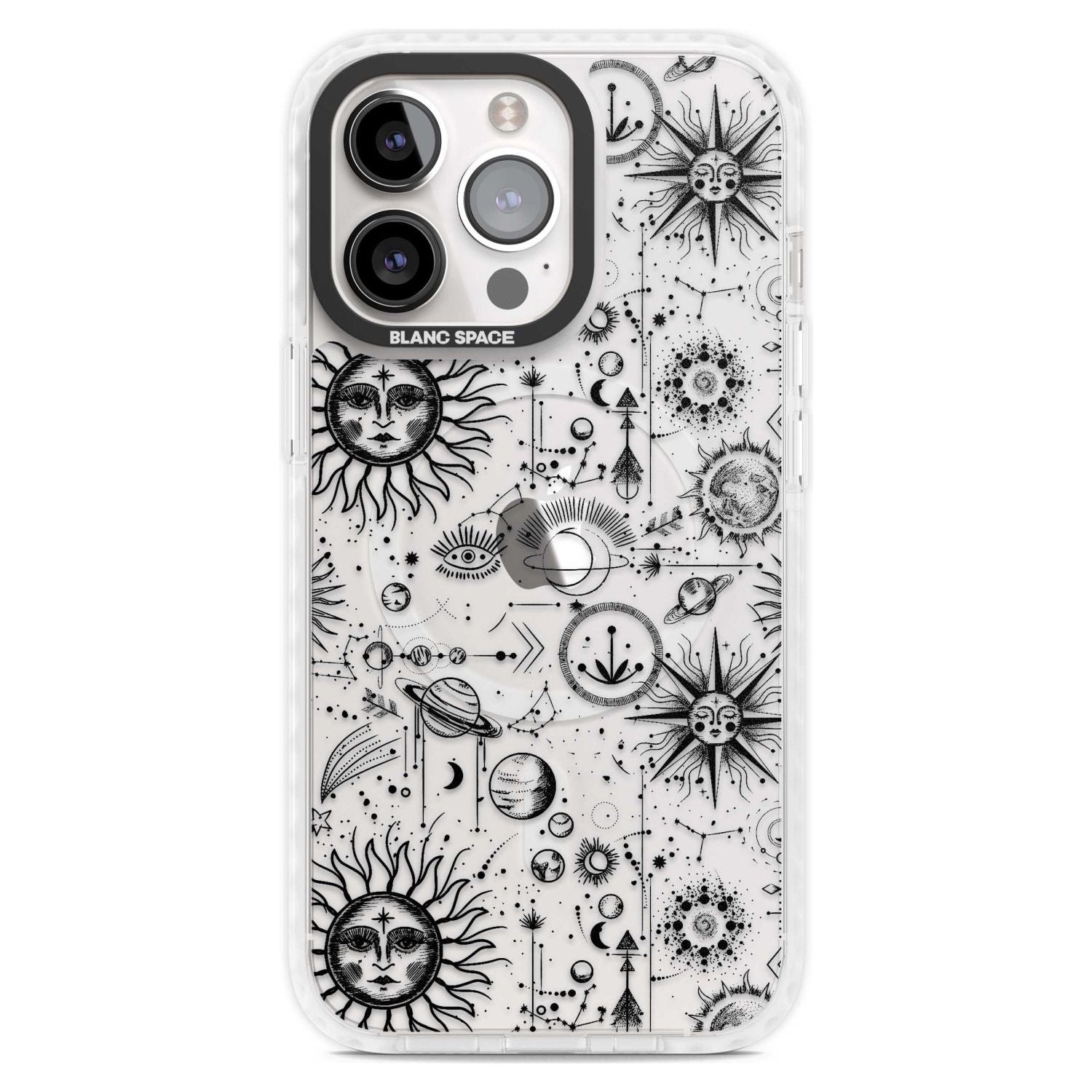 Cosmic Sun & Planets Zodiac