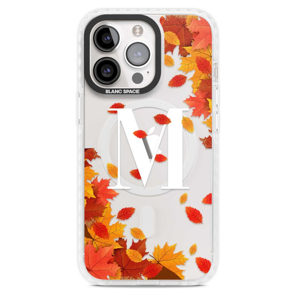 Personalised Autumn Leaves Monogram