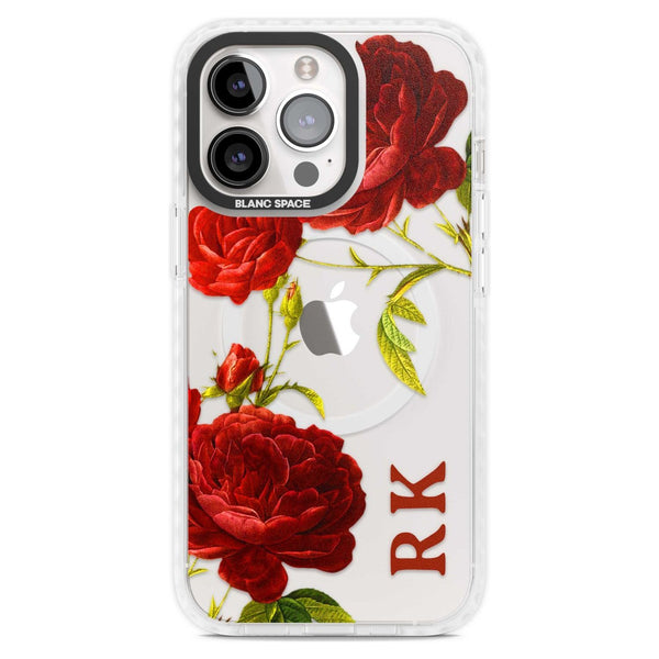 Personalised Red Roses