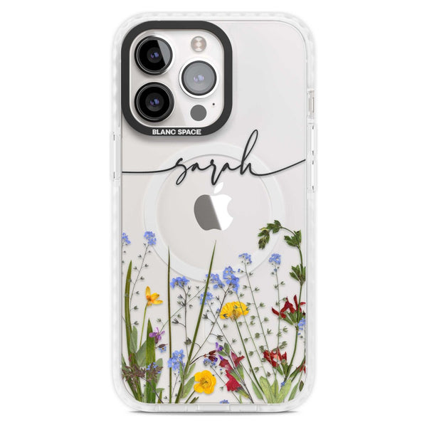 Personalised Wildflower Script