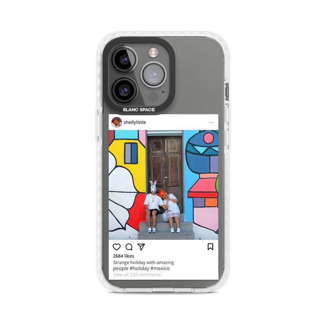Personalised Instagram Custom Phone Case iPhone 15 Pro Max / Magsafe Impact Case,iPhone 15 Pro / Magsafe Impact Case Blanc Space