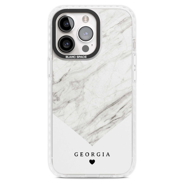 Personalised White Marble