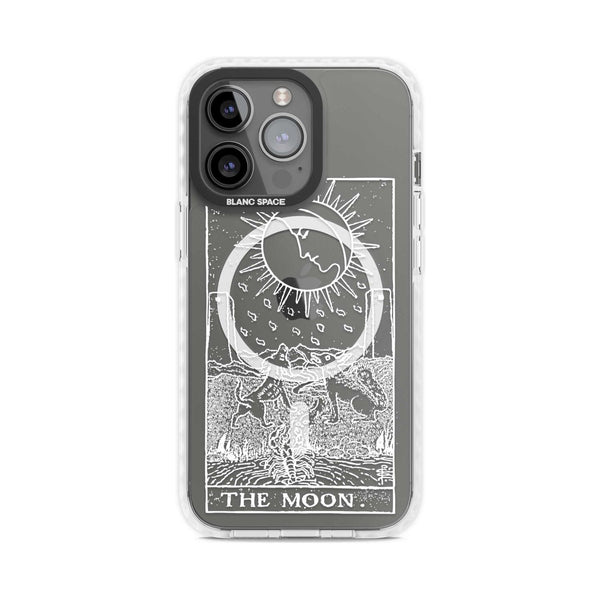 Personalised The Moon Tarot Card (White)