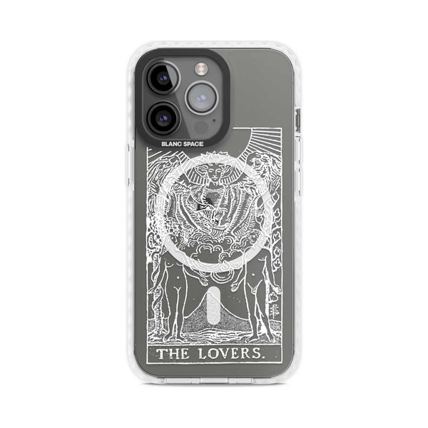 Personalised The Lovers Tarot Card (White)