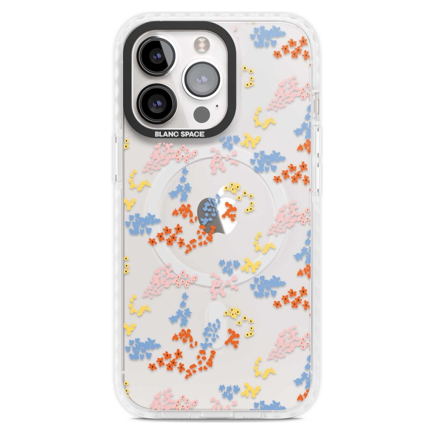 Floral Confetti: Transparent Delight