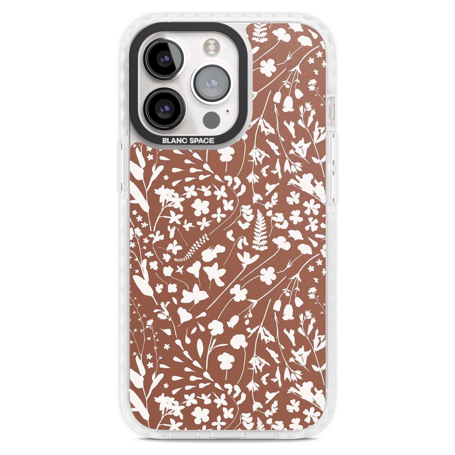 Wildflower Cluster On Terracotta