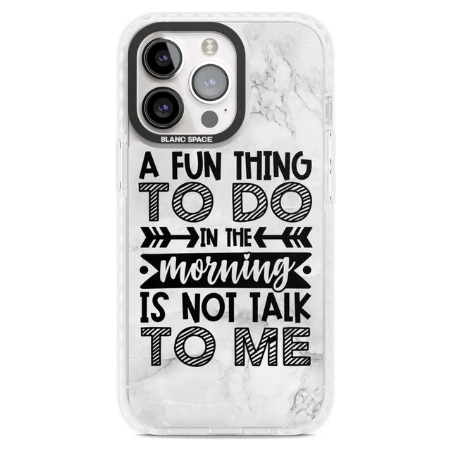 A Fun thing to do Phone Case iPhone 15 Pro Max / Magsafe Impact Case,iPhone 15 Pro / Magsafe Impact Case Blanc Space