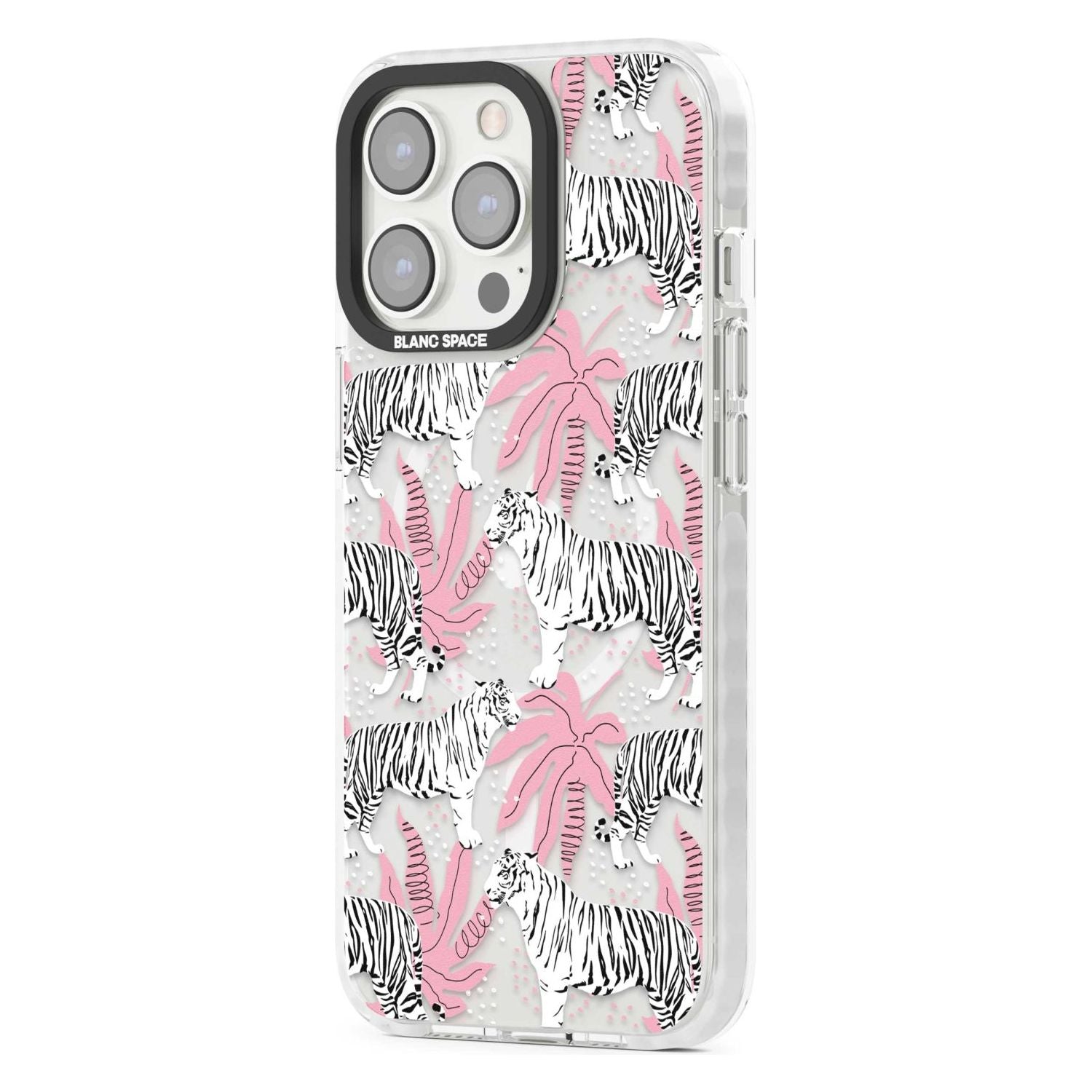 Pink & White Tropical Tigers