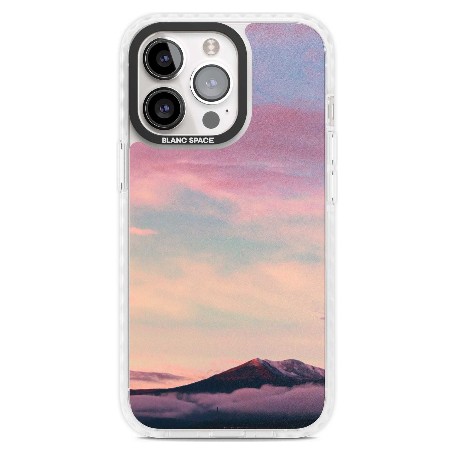 Cloudy Sunset Photograph Phone Case iPhone 15 Pro Max / Magsafe Impact Case,iPhone 15 Pro / Magsafe Impact Case Blanc Space