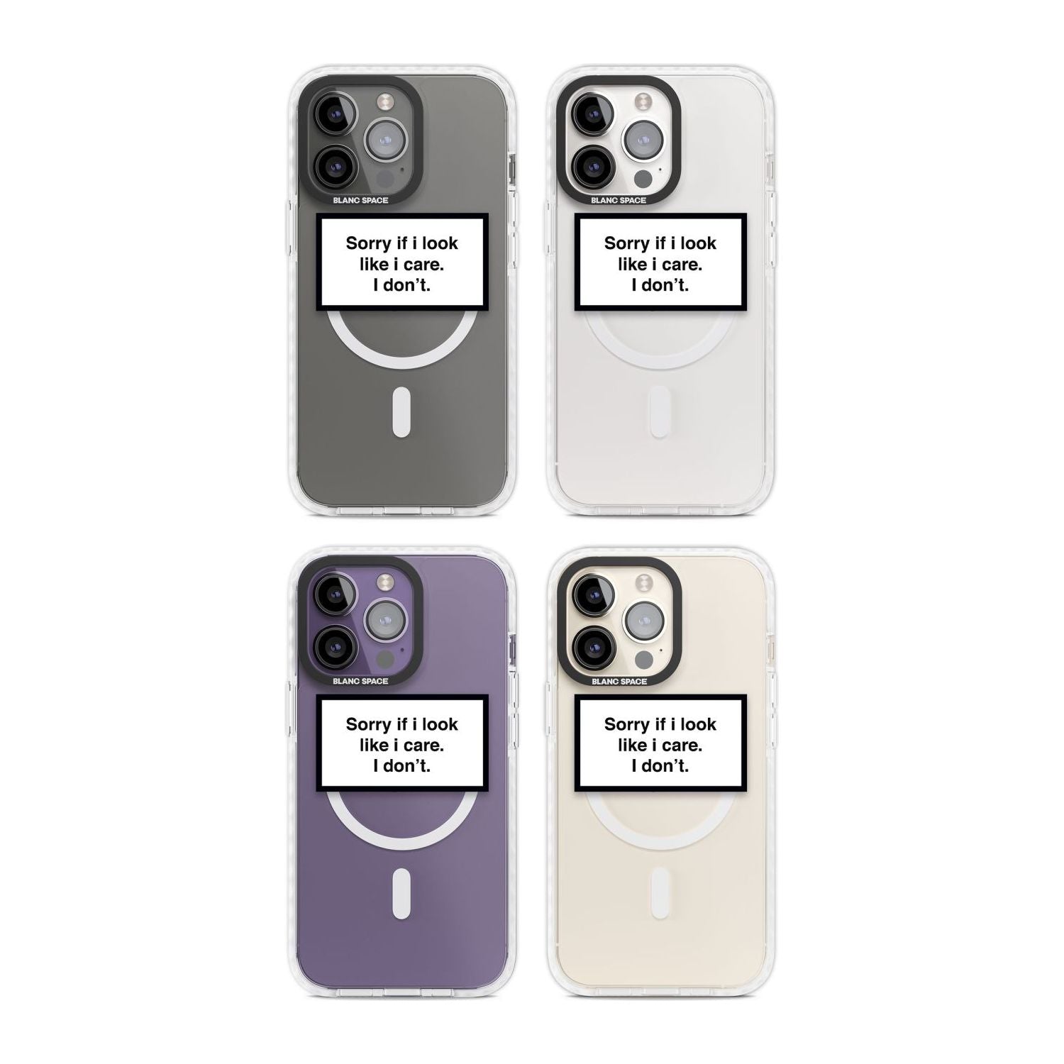 Sorry If I Look Like I Care