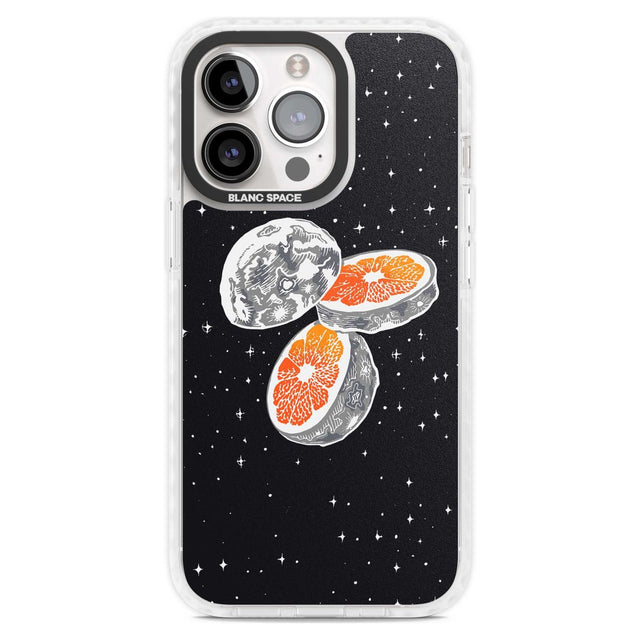 Blood Orange Moon Phone Case iPhone 15 Pro Max / Magsafe Impact Case,iPhone 15 Pro / Magsafe Impact Case Blanc Space