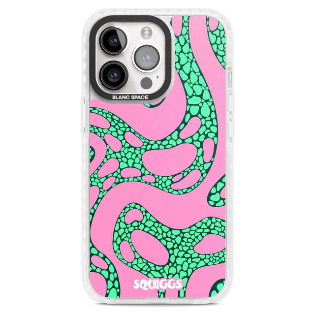 Alien Glow Phone Case iPhone 15 Pro Max / Magsafe Impact Case,iPhone 15 Pro / Magsafe Impact Case Blanc Space