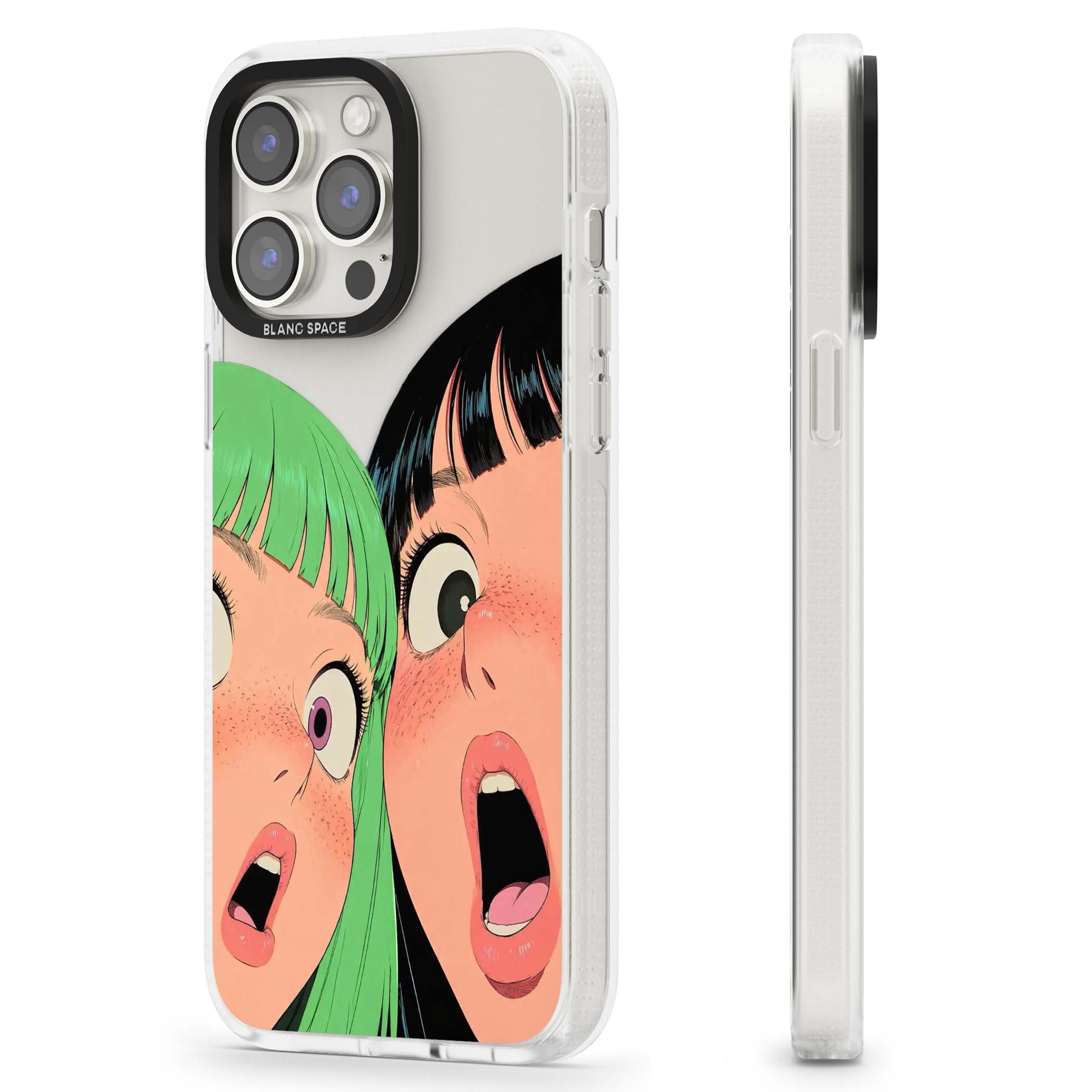 Gasp for her iPhone case | Clear Case Impact Air case for iPhone 15 Pro, iPhone 15 Pro Max