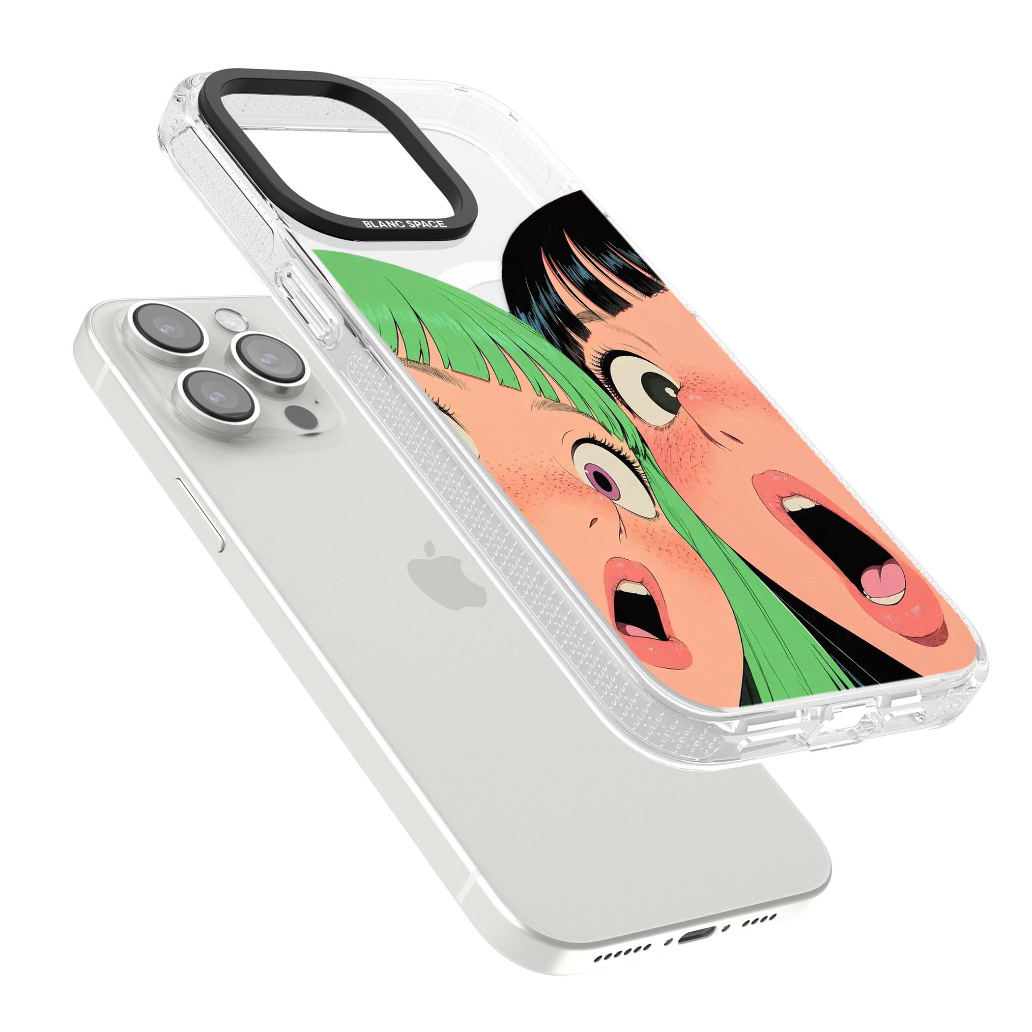 Gasp for her iPhone case | Clear Case Impact Air case for iPhone 15 Pro, iPhone 15 Pro Max