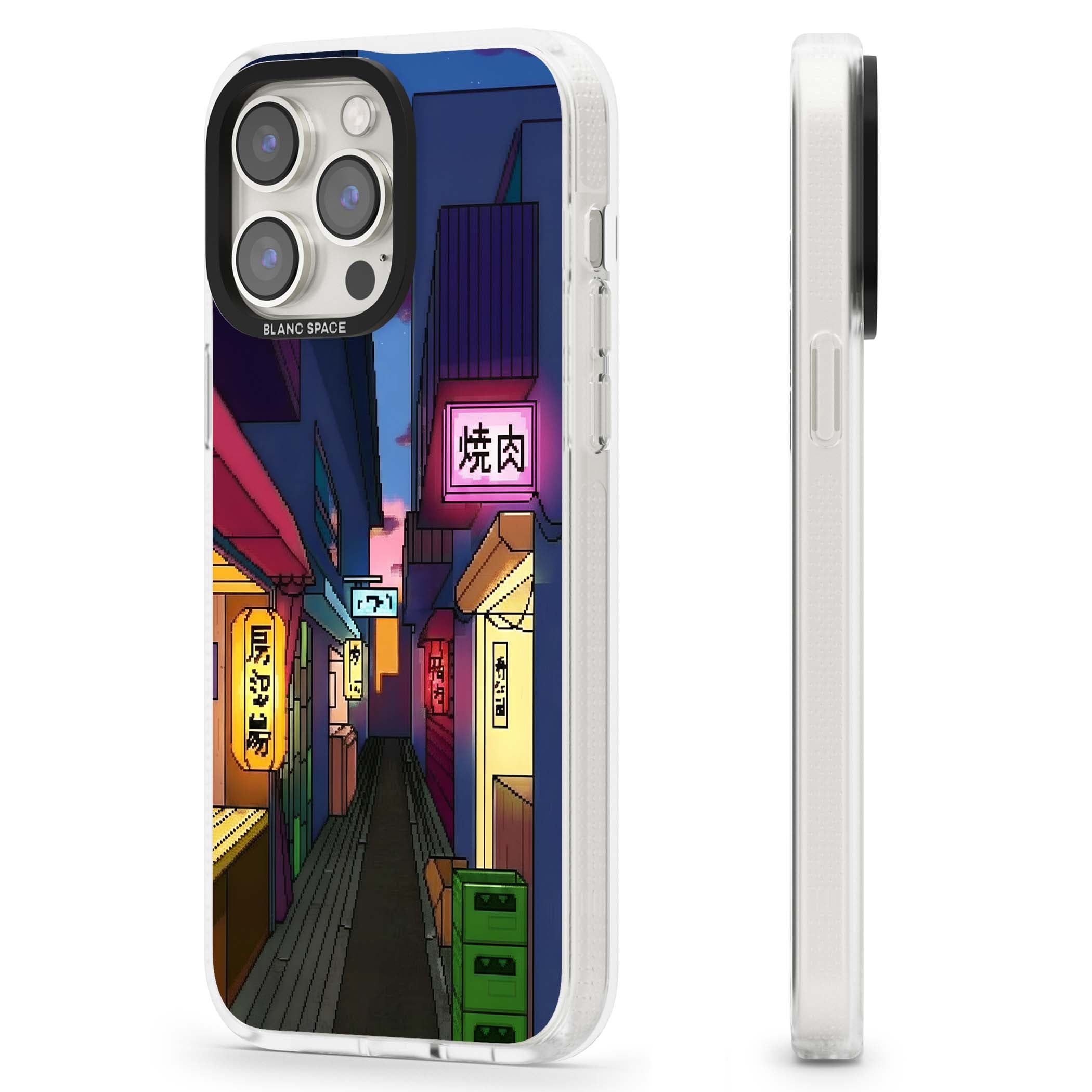 Nights In The Yokocho for him iPhone case | Clear Case Impact Air case for iPhone 15 Pro, iPhone 15 Pro Max