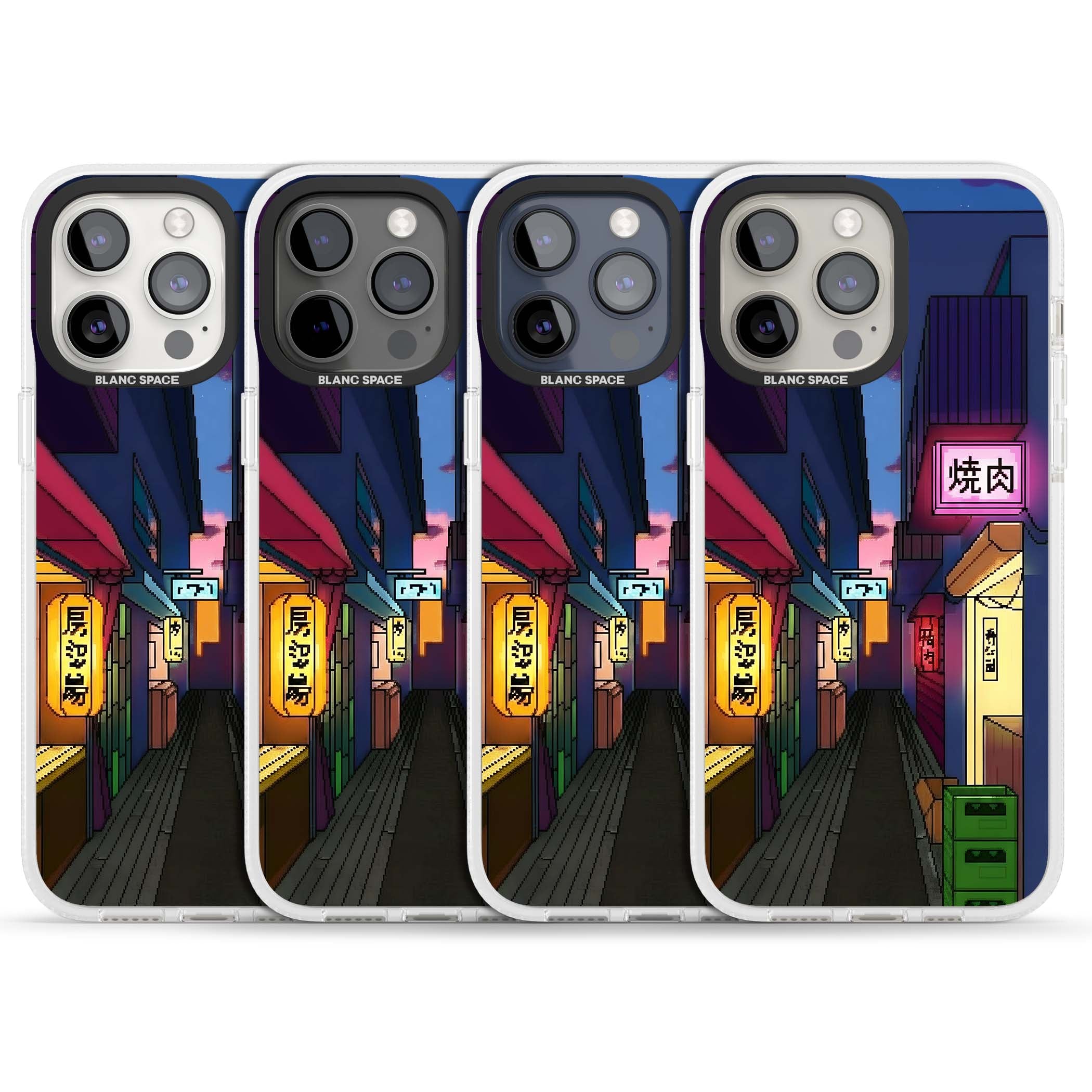 Nights In The Yokocho for him iPhone case | Clear Case Impact Air case for iPhone 15 Pro, iPhone 15 Pro Max