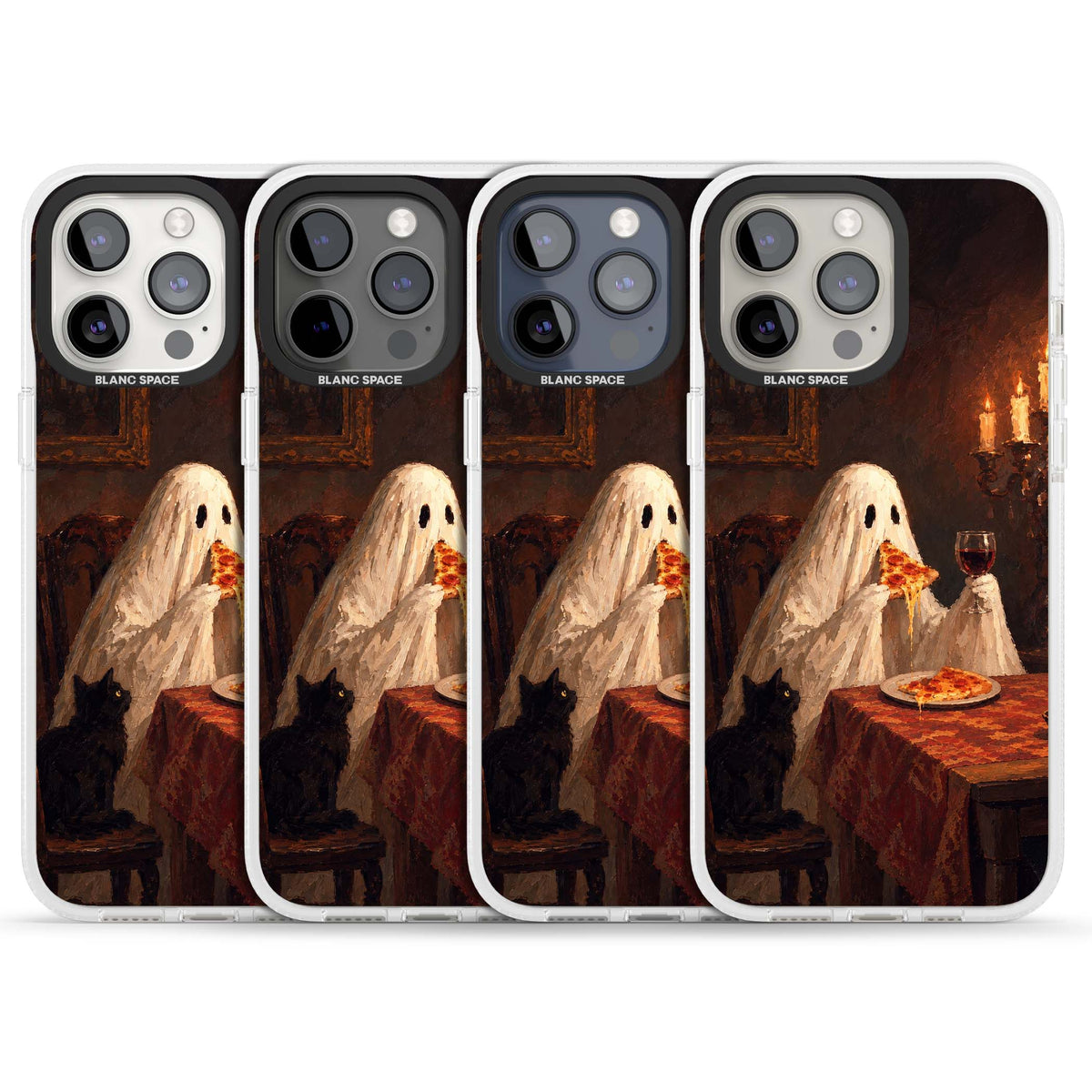 Lonely Night In art iPhone case | Clear Case Impact Air case for iPhone 15 Pro, iPhone 15 Pro Max