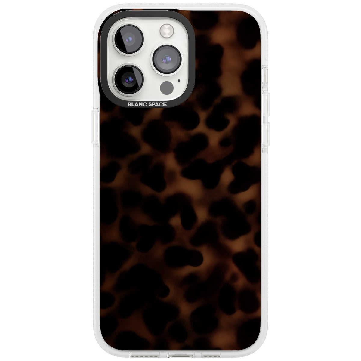 Dark Tortoise Shell old money iPhone case featuring a dark tortoiseshell pattern with amber and black animal print tones iPhone 12 Pro Max / iPhone 13 Pro / iPhone 13 Pro Max / iPhone 14 Pro / iPhone 14 Pro Max / iPhone 15 Pro Max Impact Air Phone Case front