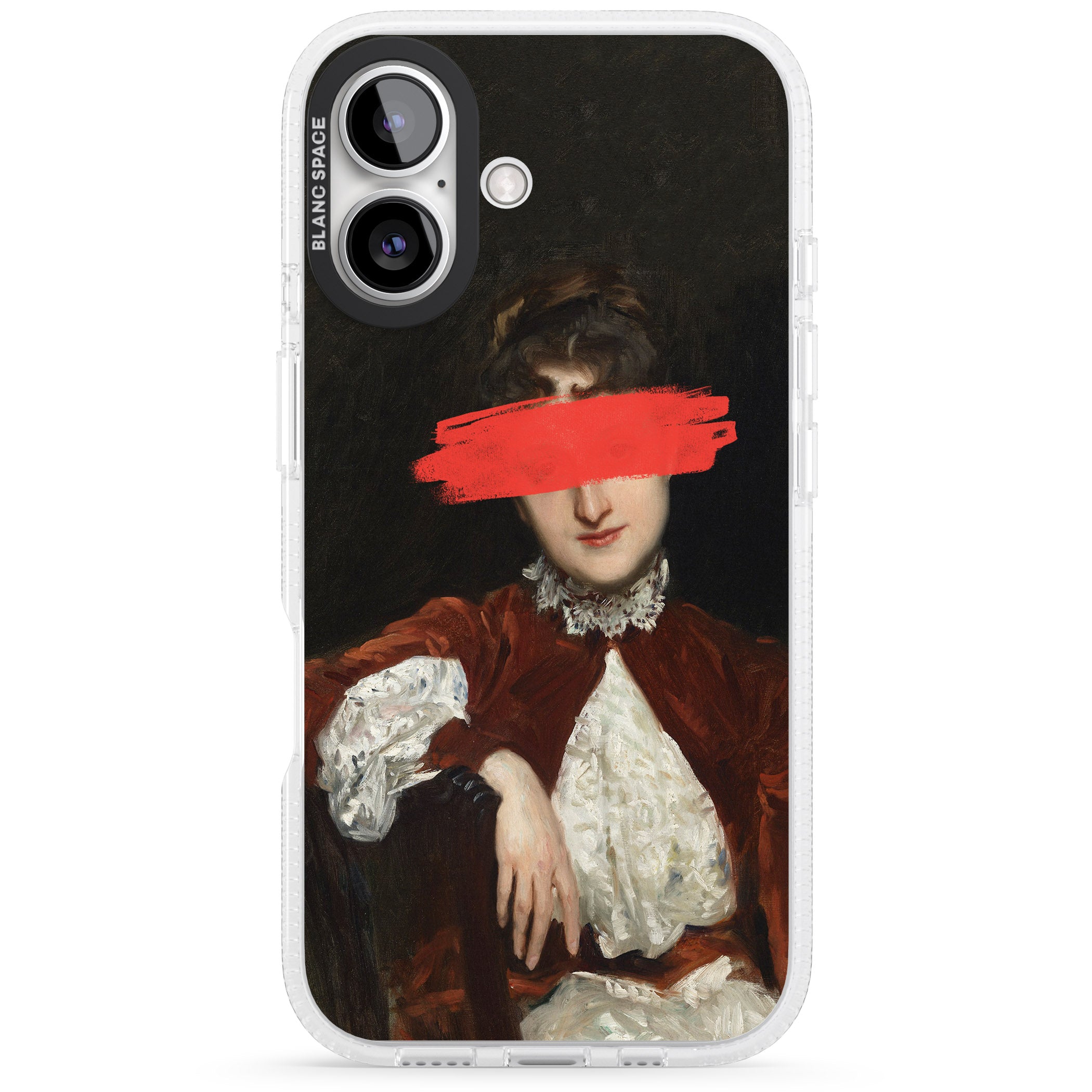 A NEW DAWN iPhone 16 / 16 Plus Clear Case Impact Air - Blanc Space