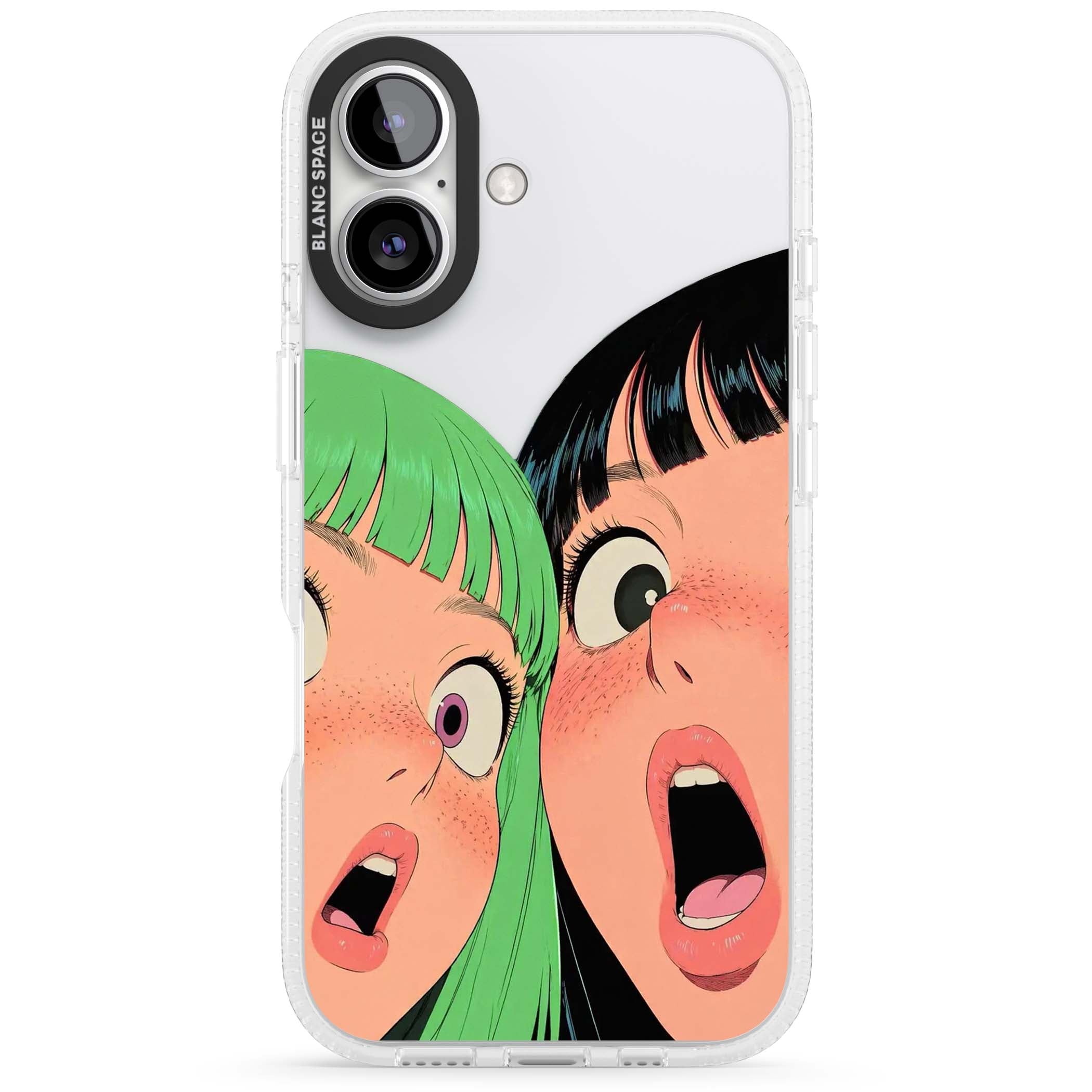 Gasp for her iPhone case | Clear Case Impact Air case for iPhone 16, iPhone 16 Plus