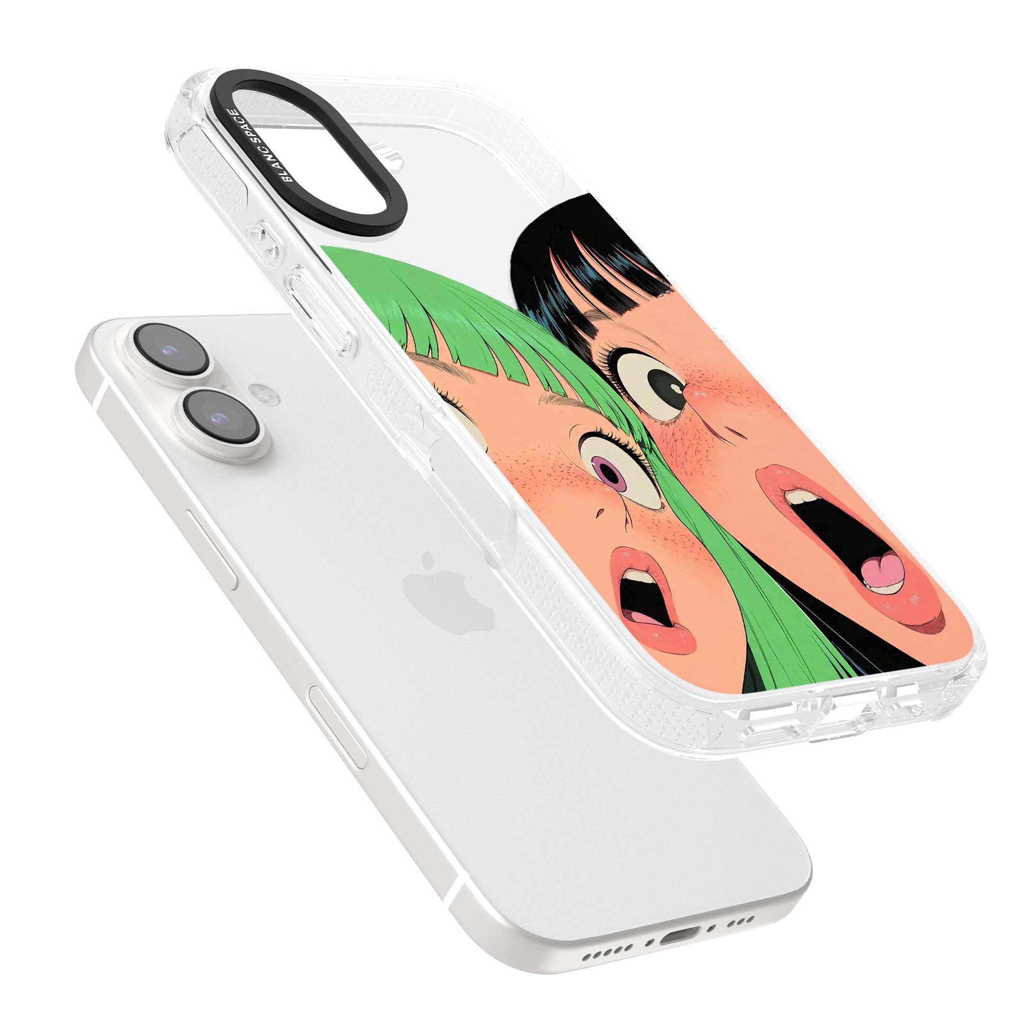 Gasp for her iPhone case | Clear Case Impact Air case for iPhone 16, iPhone 16 Plus