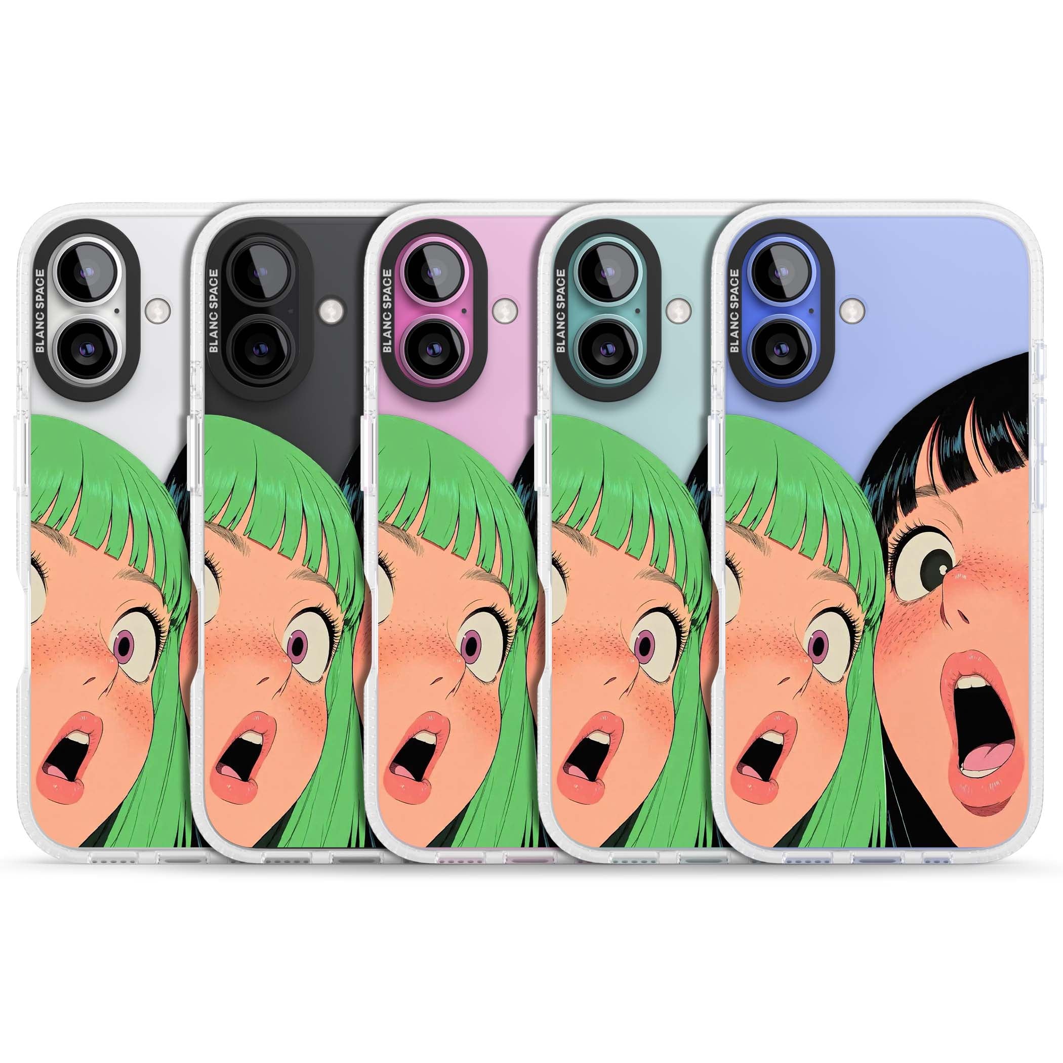 Gasp for her iPhone case | Clear Case Impact Air case for iPhone 16, iPhone 16 Plus