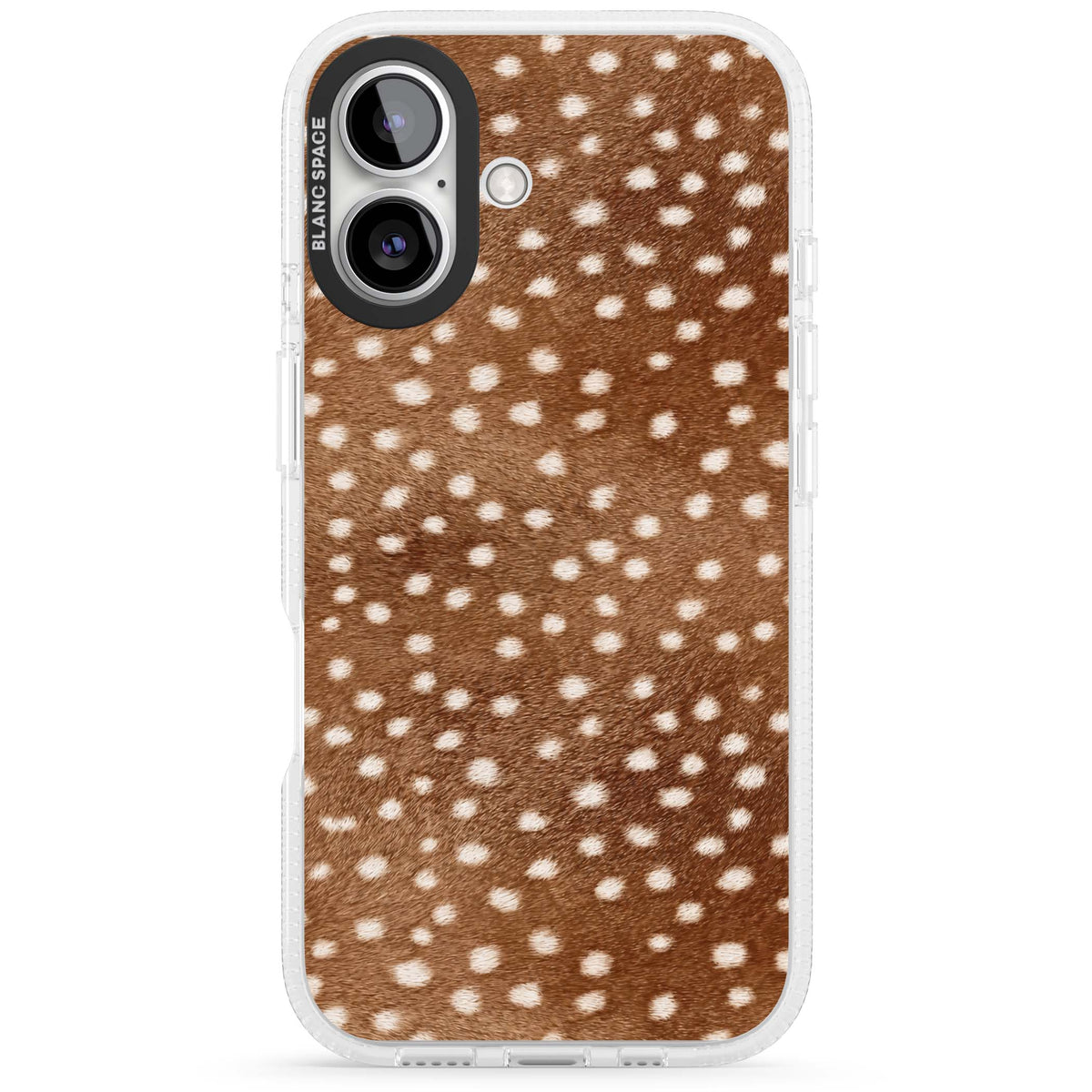 Deer Print animals iPhone case | Clear Case Impact Air case for iPhone 16, iPhone 16 Plus