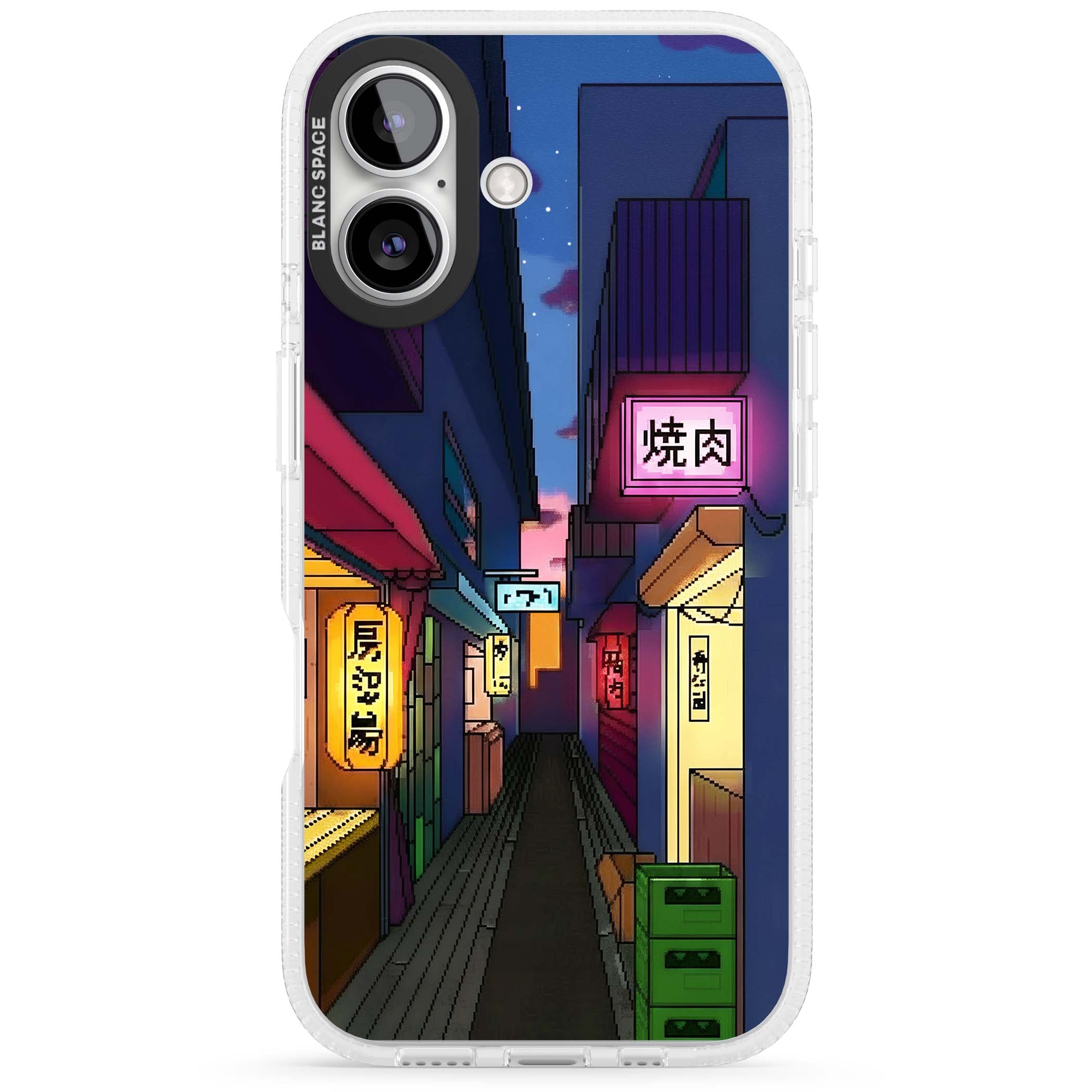 Nights In The Yokocho for him iPhone case | Clear Case Impact Air case for iPhone 16, iPhone 16 Plus