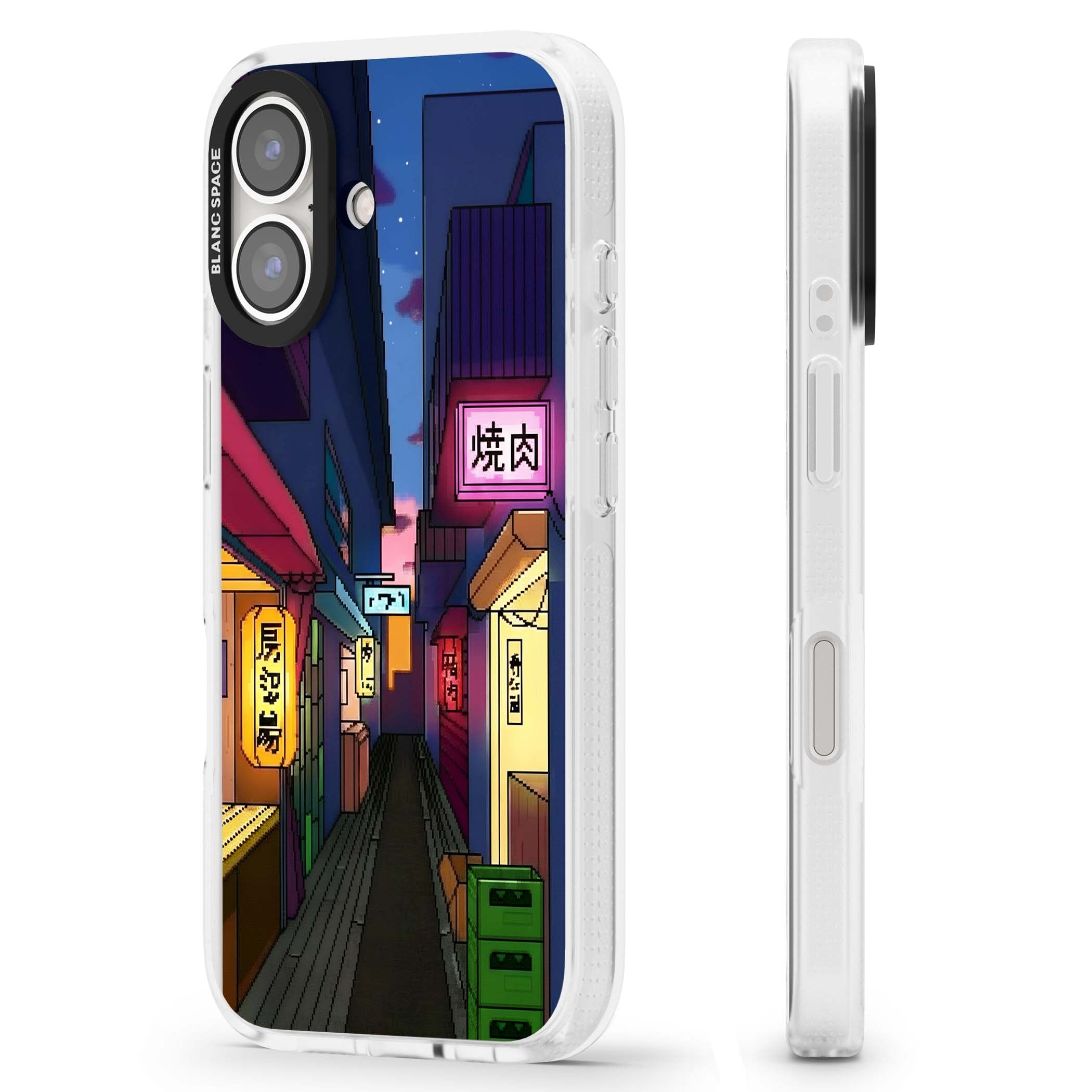 Nights In The Yokocho for him iPhone case | Clear Case Impact Air case for iPhone 16, iPhone 16 Plus