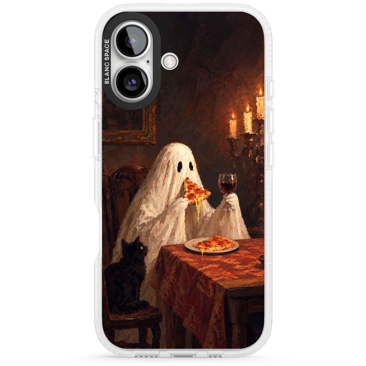 Lonely Night In art iPhone case | Clear Case Impact Air case for iPhone 16, iPhone 16 Plus