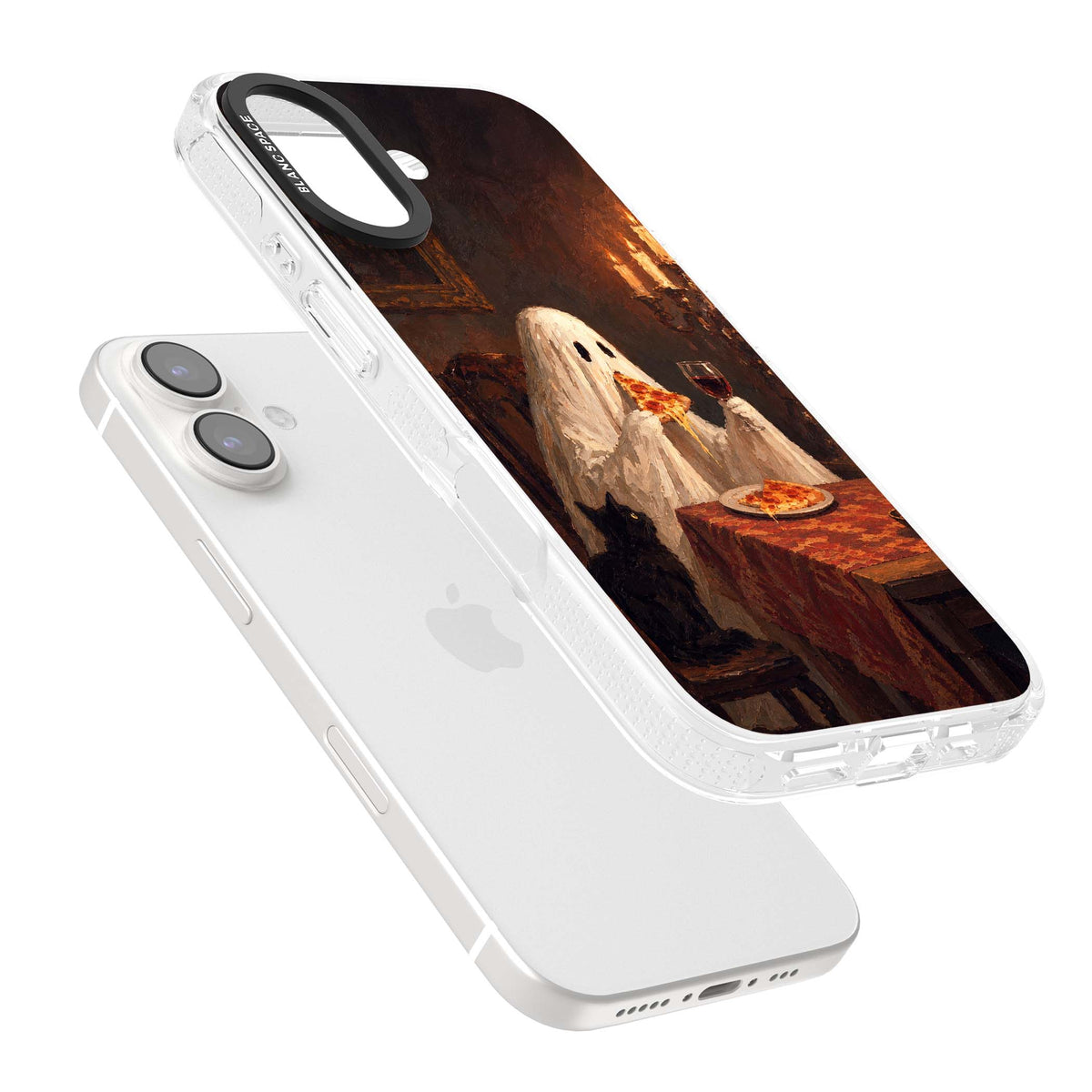 Lonely Night In art iPhone case | Clear Case Impact Air case for iPhone 16, iPhone 16 Plus