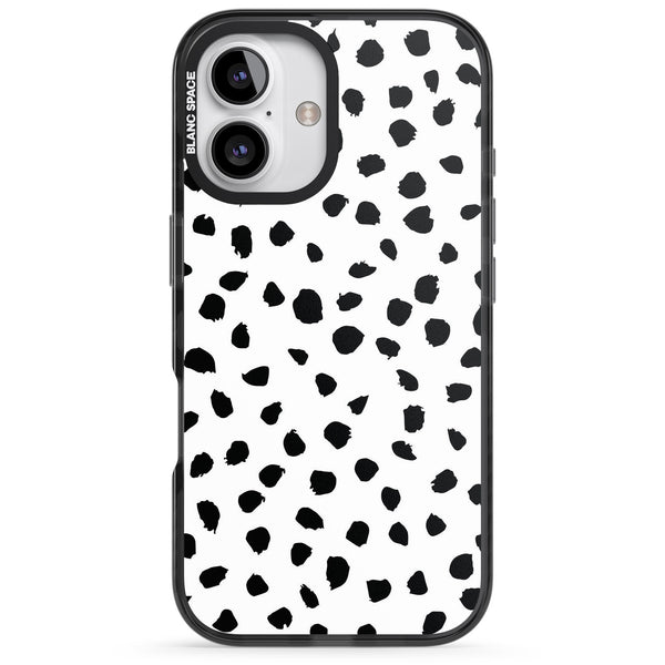 White Dalmatian Print