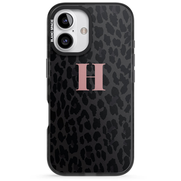Personalised Leopard Pink Monogram