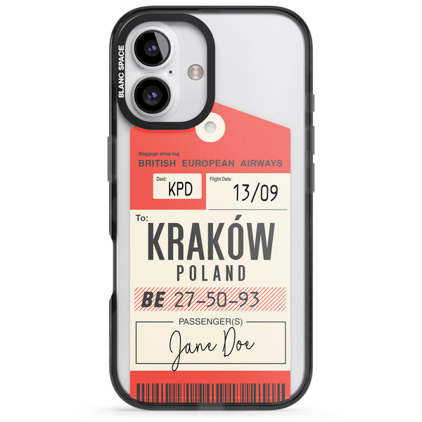 Personalised Vintage Luggage Tag