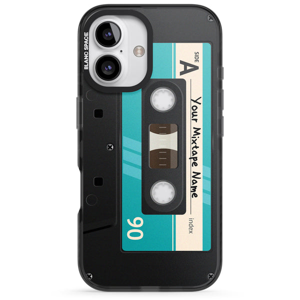 Personalised Retro Mixtape Dark