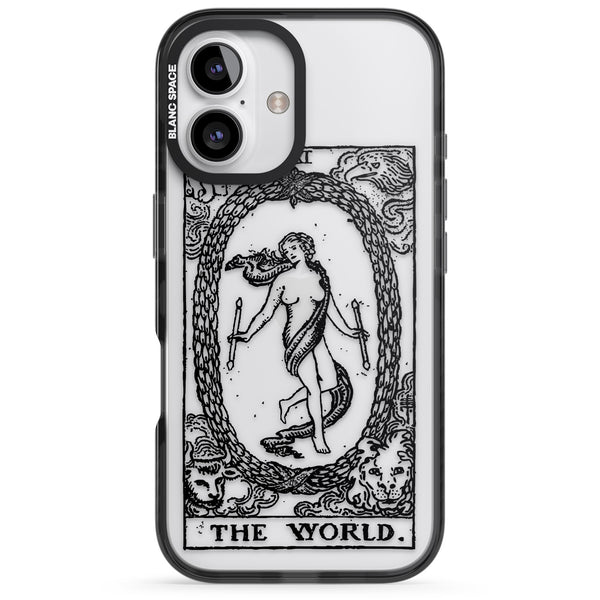 Personalised The World Tarot Card (Clear)