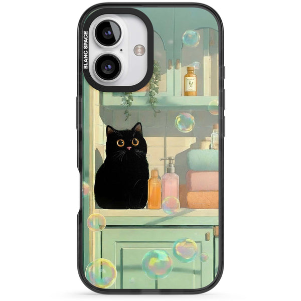 Bathroom Bubble Kitty