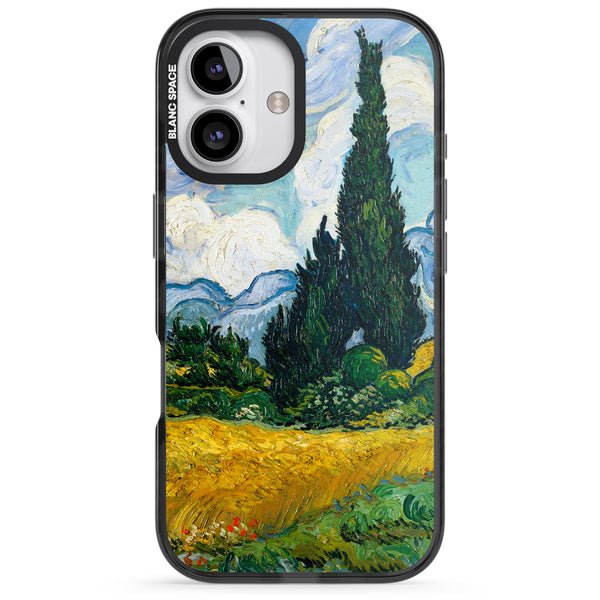 Wheat Field With Cypresses By Vincent Van Gogh