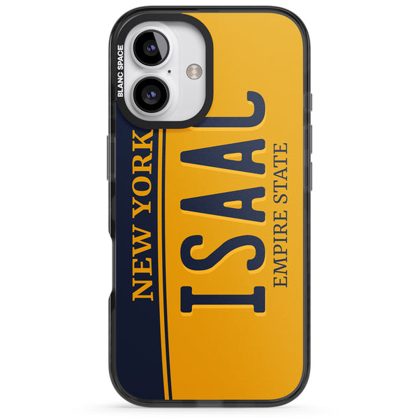 Personalised New York License Plate