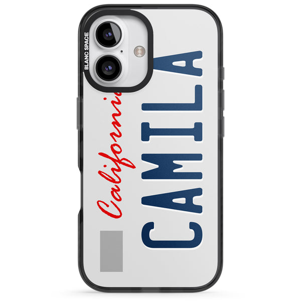 Personalised California License Plate
