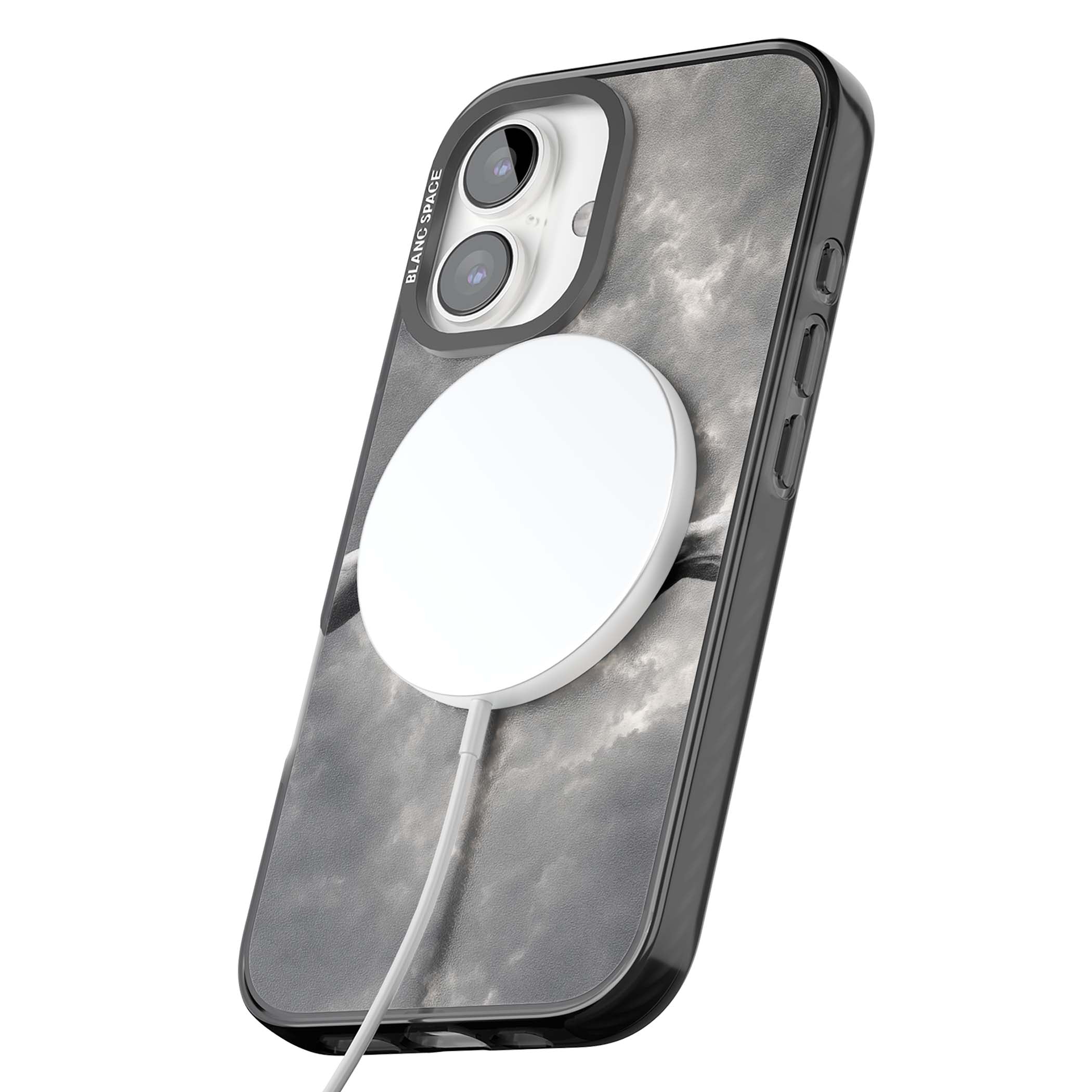 Creation art iPhone case | Black Impact Magsafe case for iPhone 16, iPhone 16 Plus