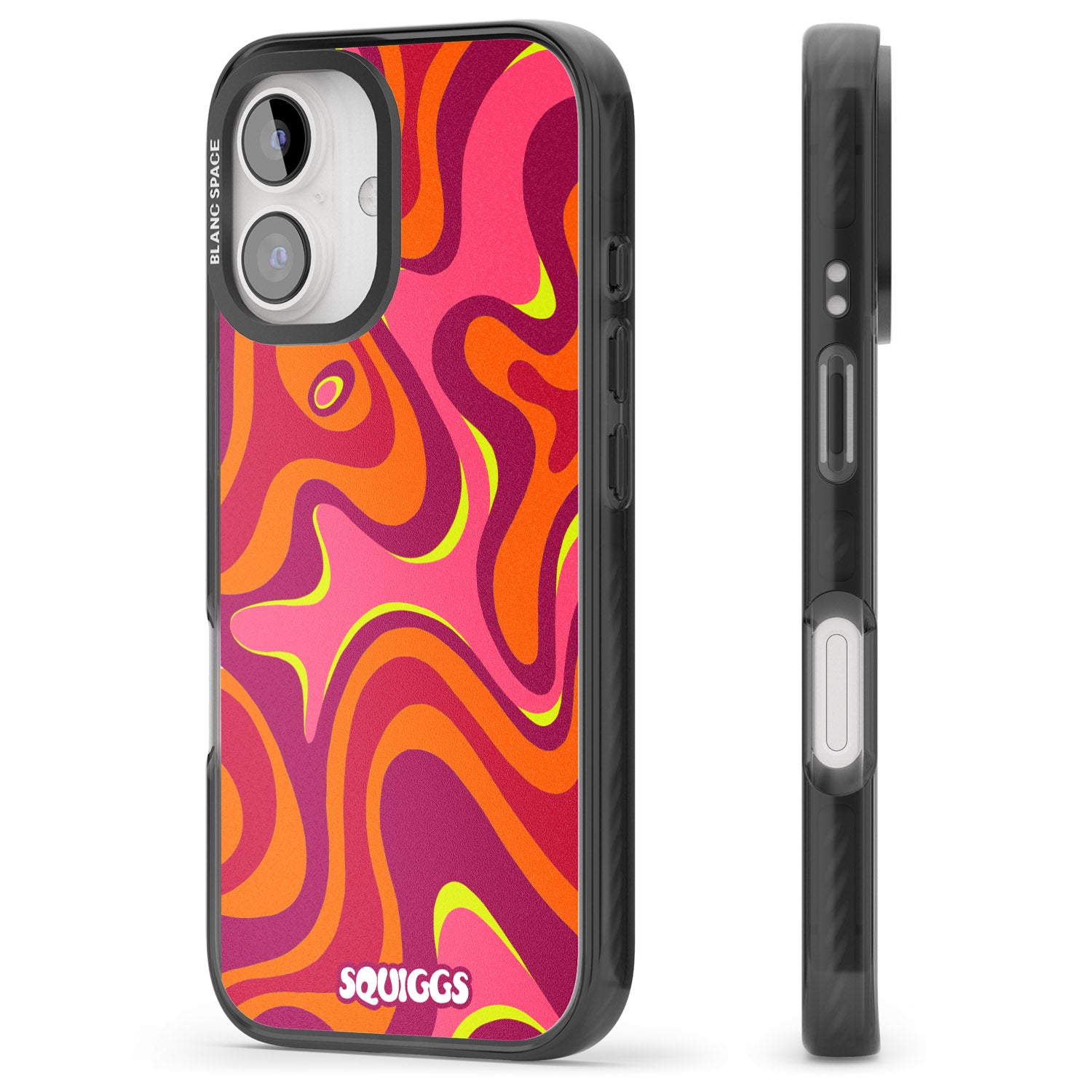 iPhone 16 Pro Max Hot Lava Black Impact Phone Case