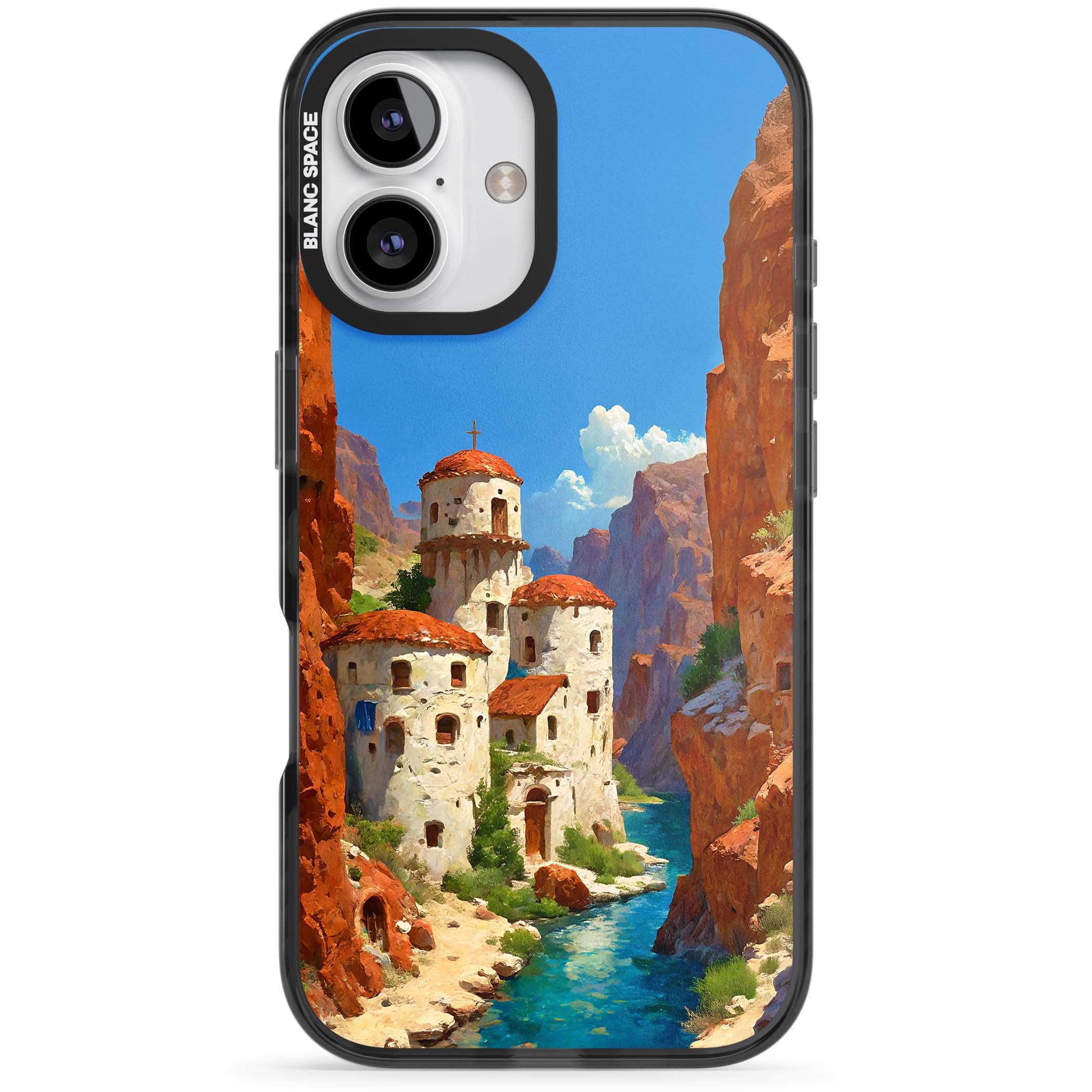 Canyon Haven for her iPhone case | Black Impact case for iPhone 16, iPhone 16 Plus