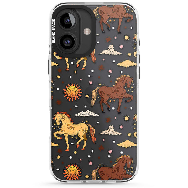 Boho Celestial Wild Horses
