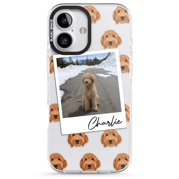Personalised Golden Doodle Dog Photo