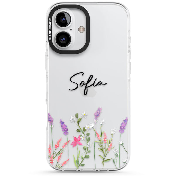 Personalised Lavender Wildflowers
